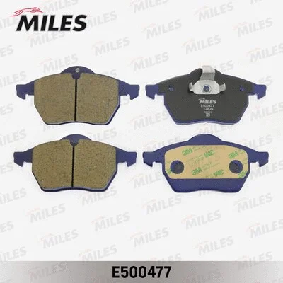 Brake Pad Set, disc brake (E500477)