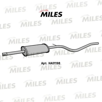 Centre Muffler (HA01198)