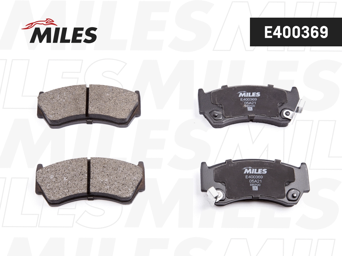 Brake Pad Set, disc brake (E400369)