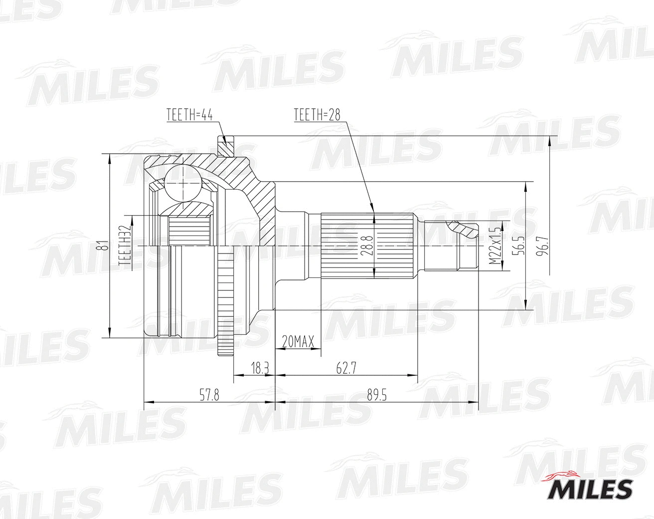 Joint Kit, drive shaft