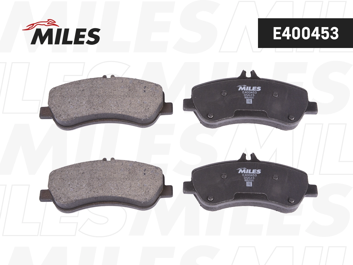 Brake Pad Set, disc brake (E400453)
