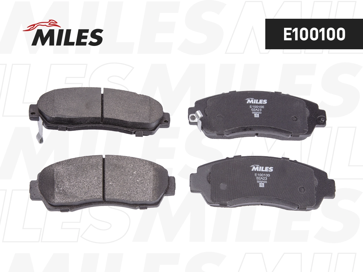 Brake Pad Set, disc brake (E100100)
