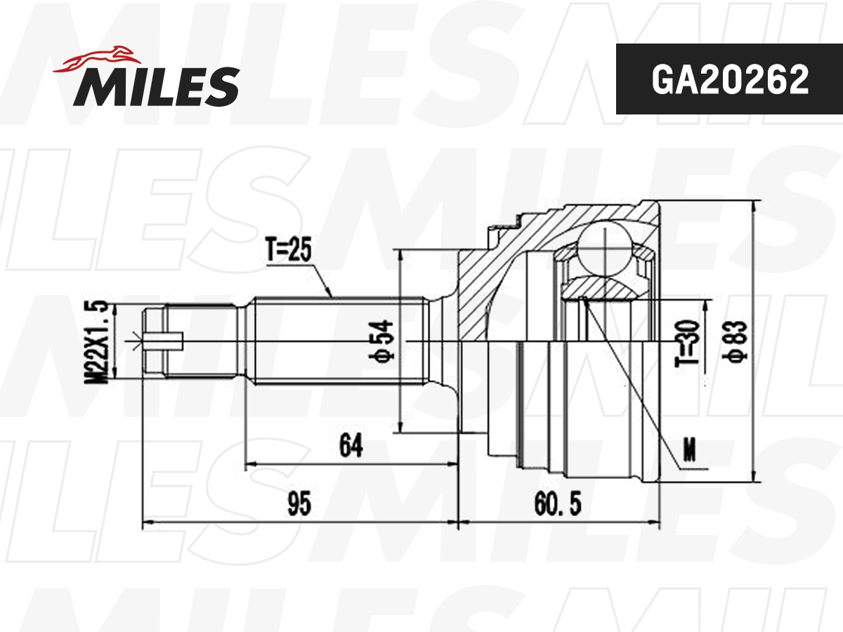 Joint Kit, drive shaft (GA20262)