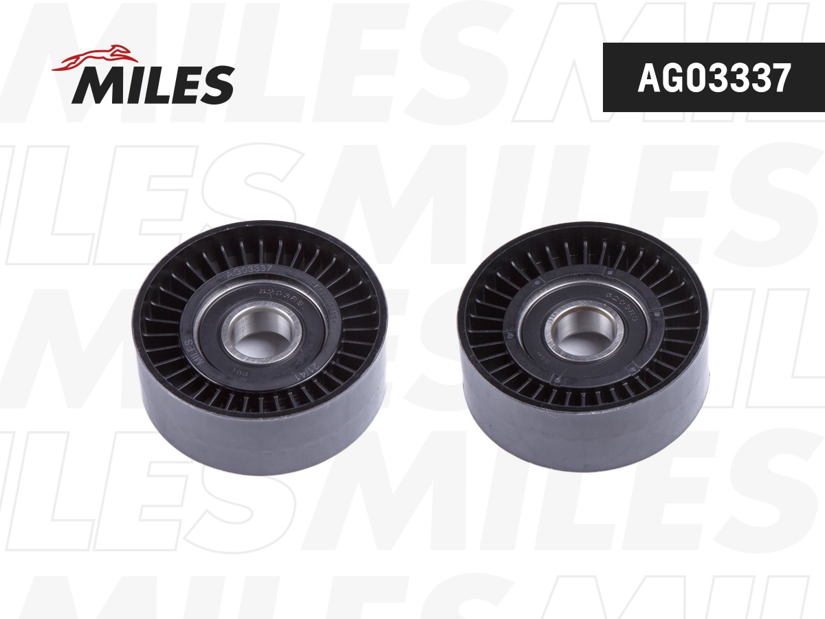 Tensioner Pulley, V-ribbed belt (AG03337)