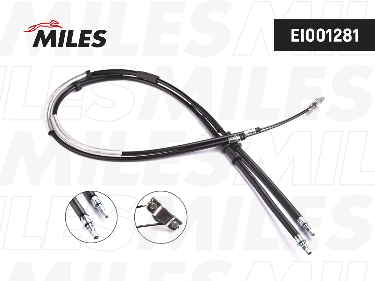 Cable Pull, parking brake (EI001281)