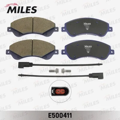 Brake Pad Set, disc brake (E500411)