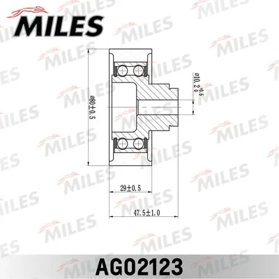 Deflection/Guide Pulley, timing belt