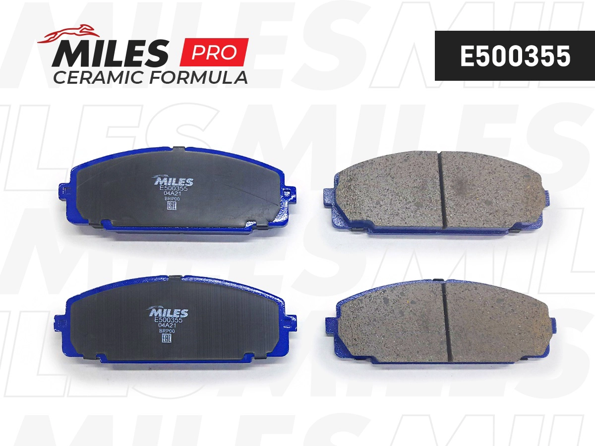 Brake Pad Set, disc brake (E500355)