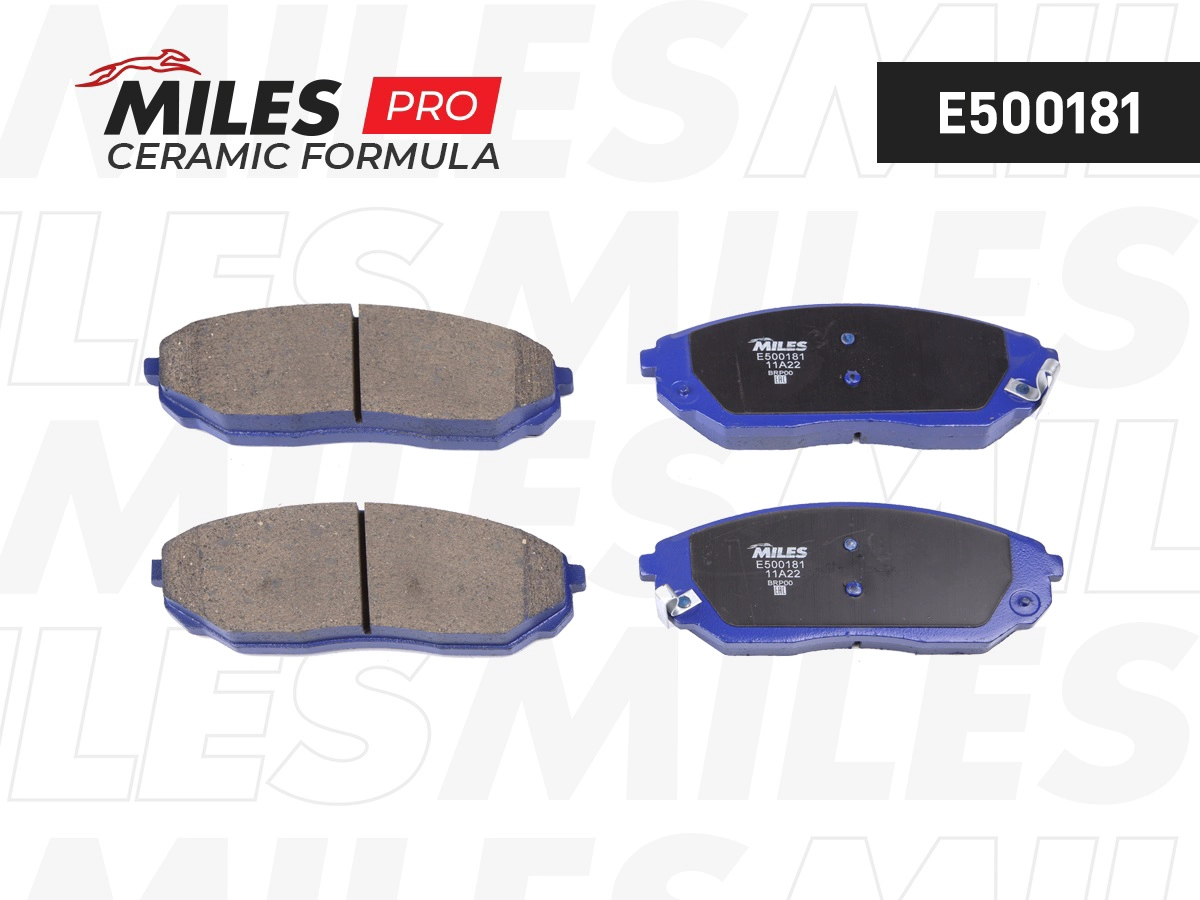 Brake Pad Set, disc brake (E500181)