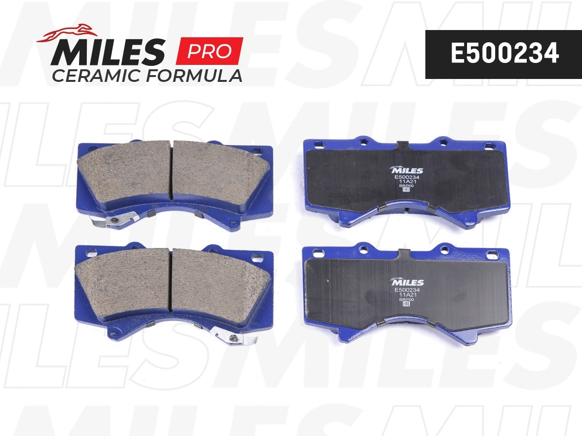 Brake Pad Set, disc brake (E500234)
