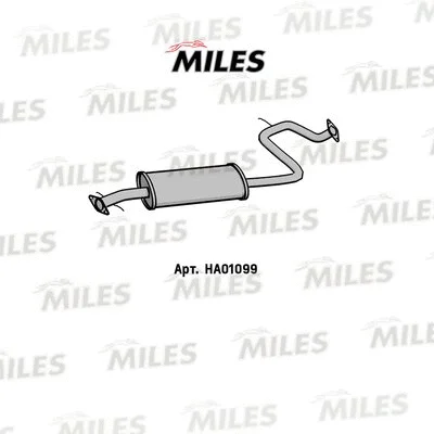 Resonator, exhaust system (HA01099)