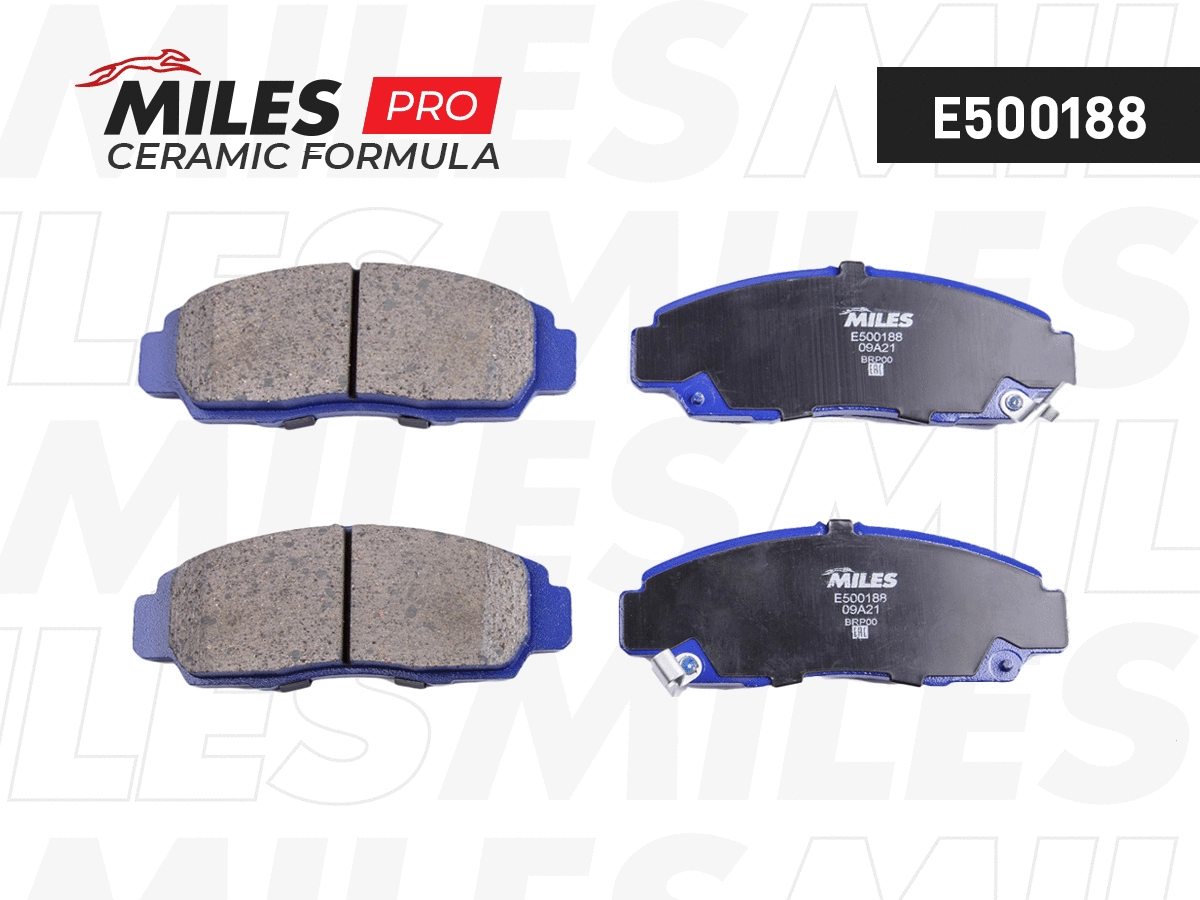 Brake Pad Set, disc brake (E500188)