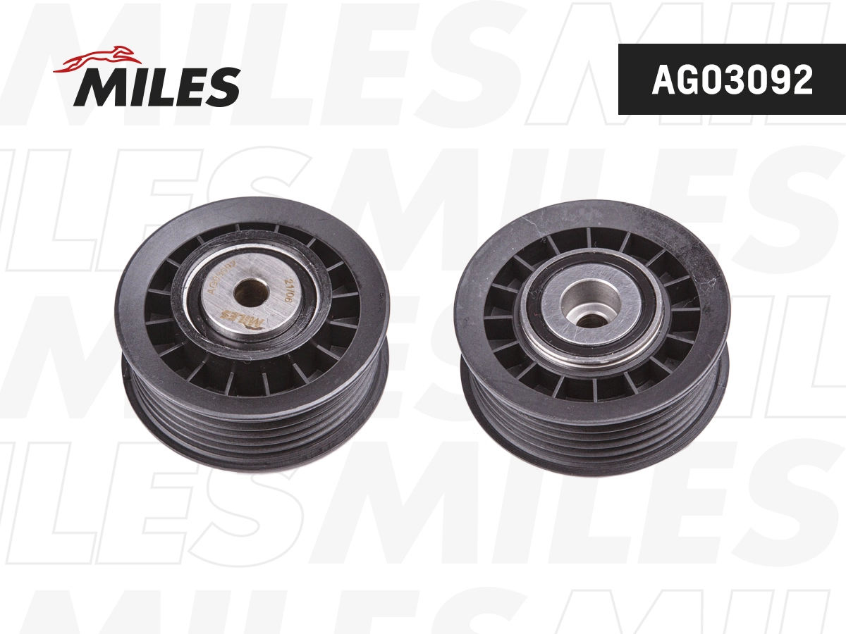 Deflection/Guide Pulley, V-ribbed belt (AG03092)