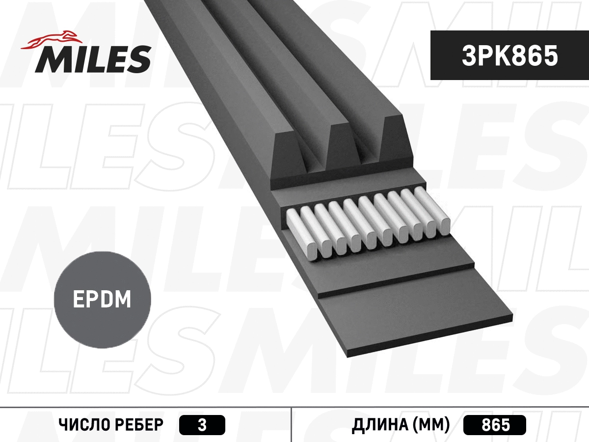V-Ribbed Belt (3PK865)