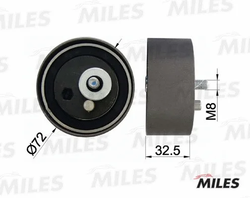 Tensioner Pulley, timing belt (AG02098)