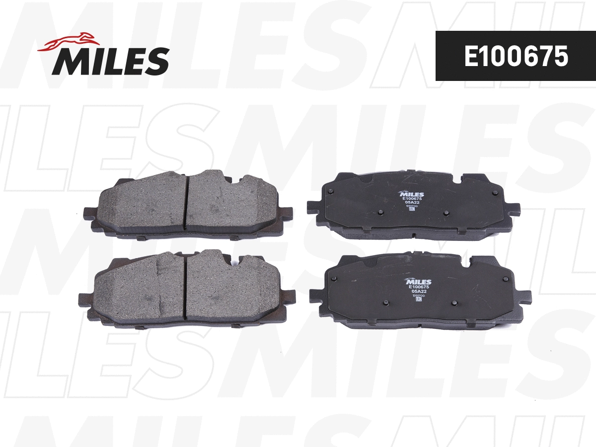 Brake Pad Set, disc brake (E100675)