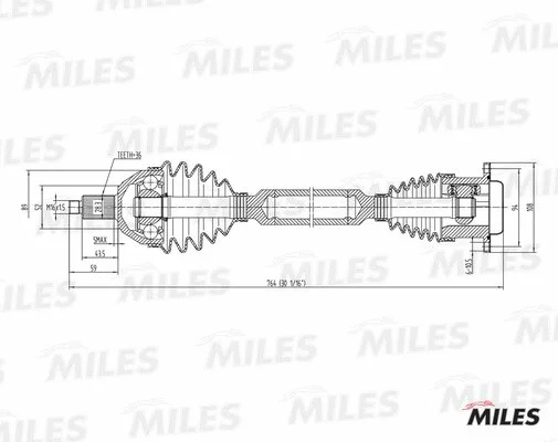 Drive Shaft (GC02125)