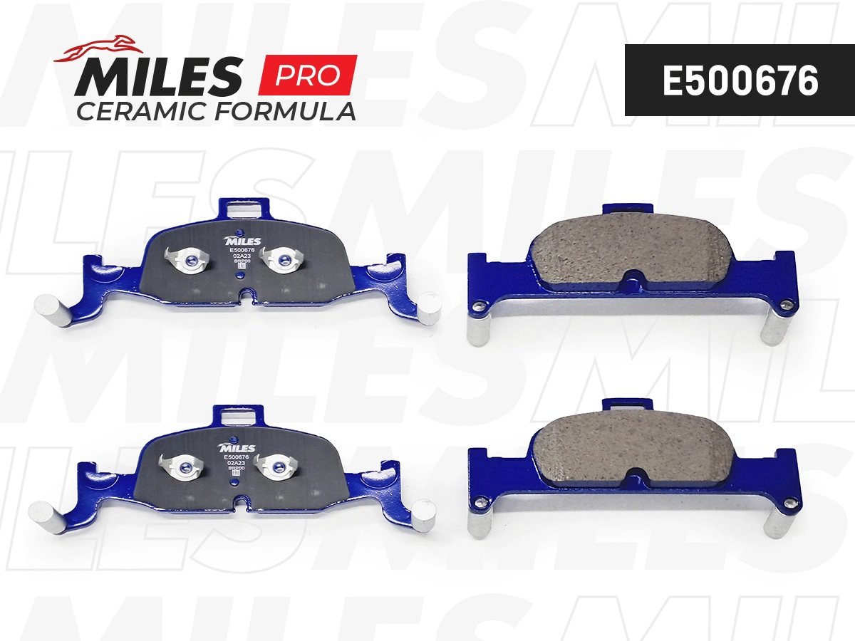 Brake Pad Set, disc brake (E500676)