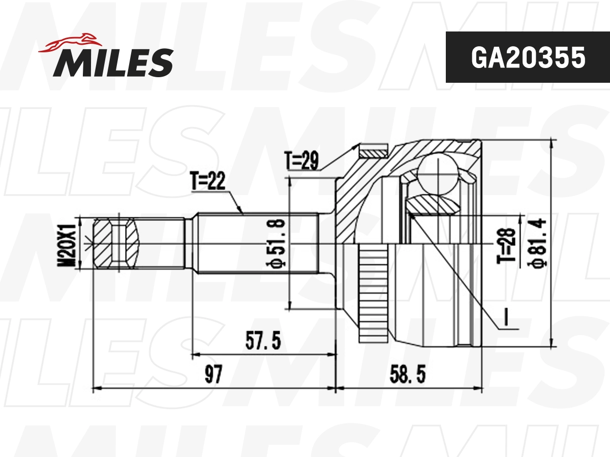 Joint Kit, drive shaft