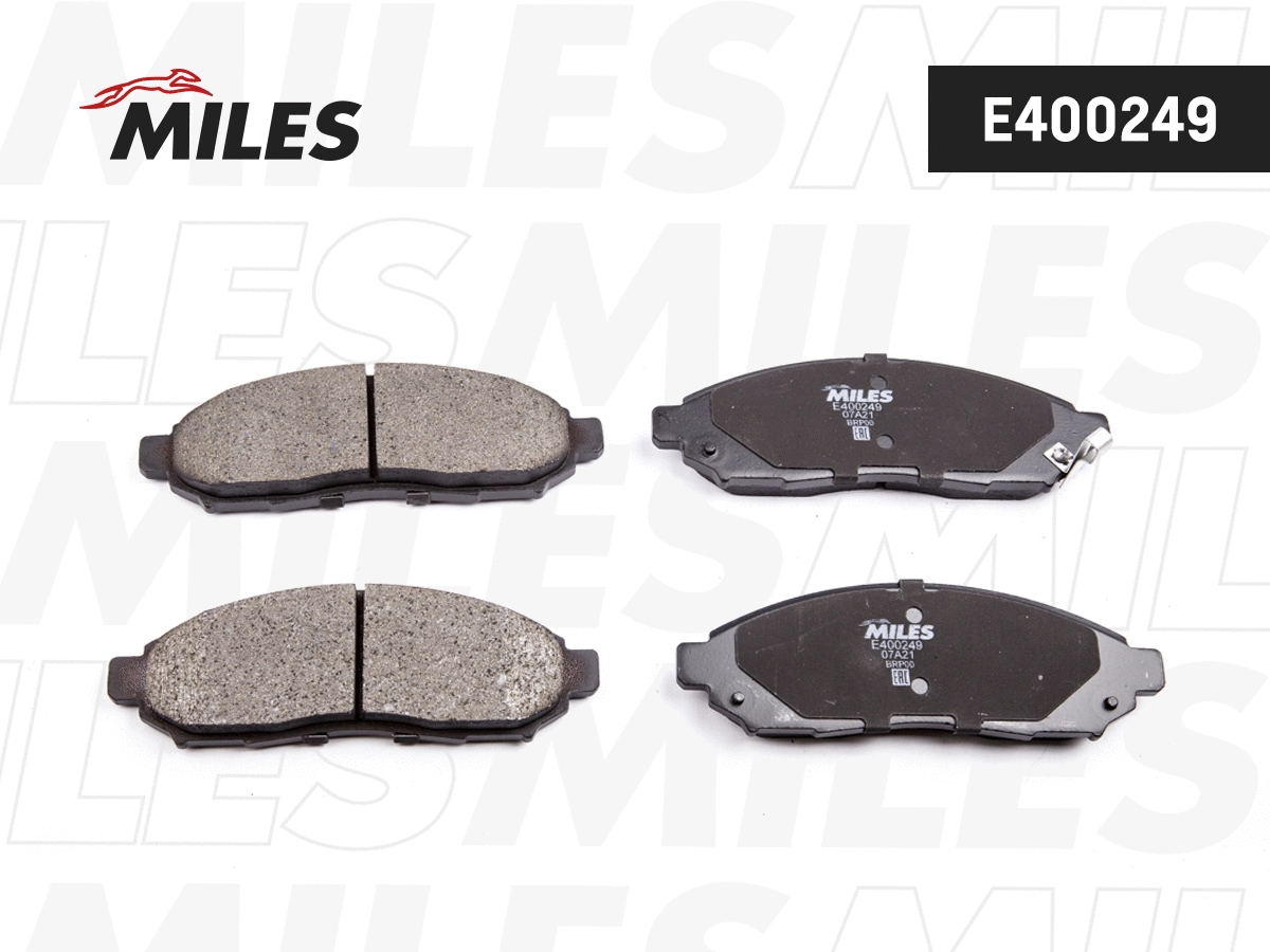 Brake Pad Set, disc brake (E400249)
