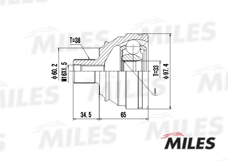 Joint Kit, drive shaft
