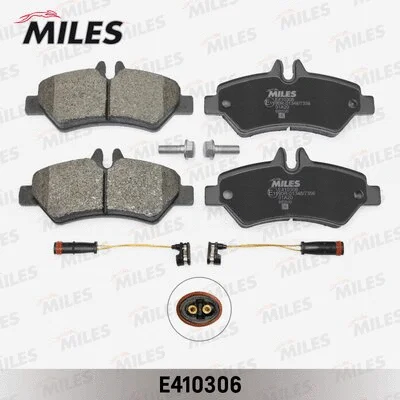 Brake Pad Set, disc brake (E410306)