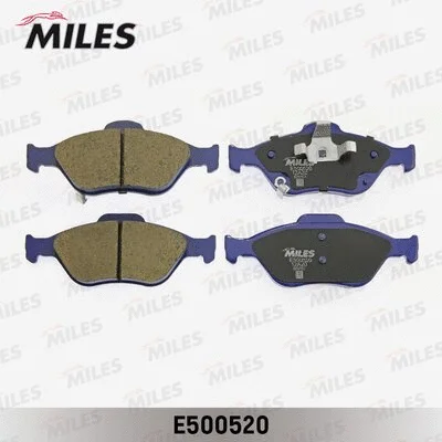Brake Pad Set, disc brake (E500520)