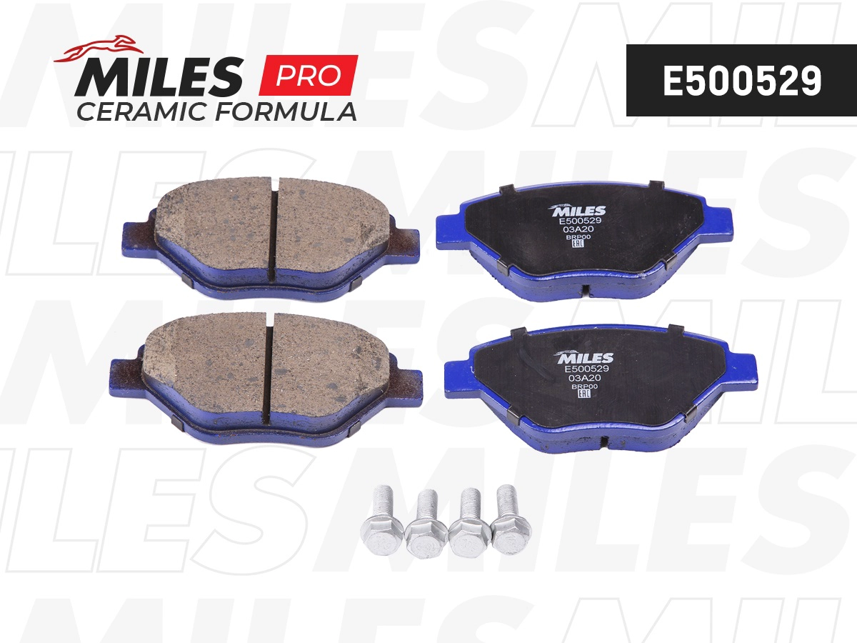 Brake Pad Set, disc brake (E500529)