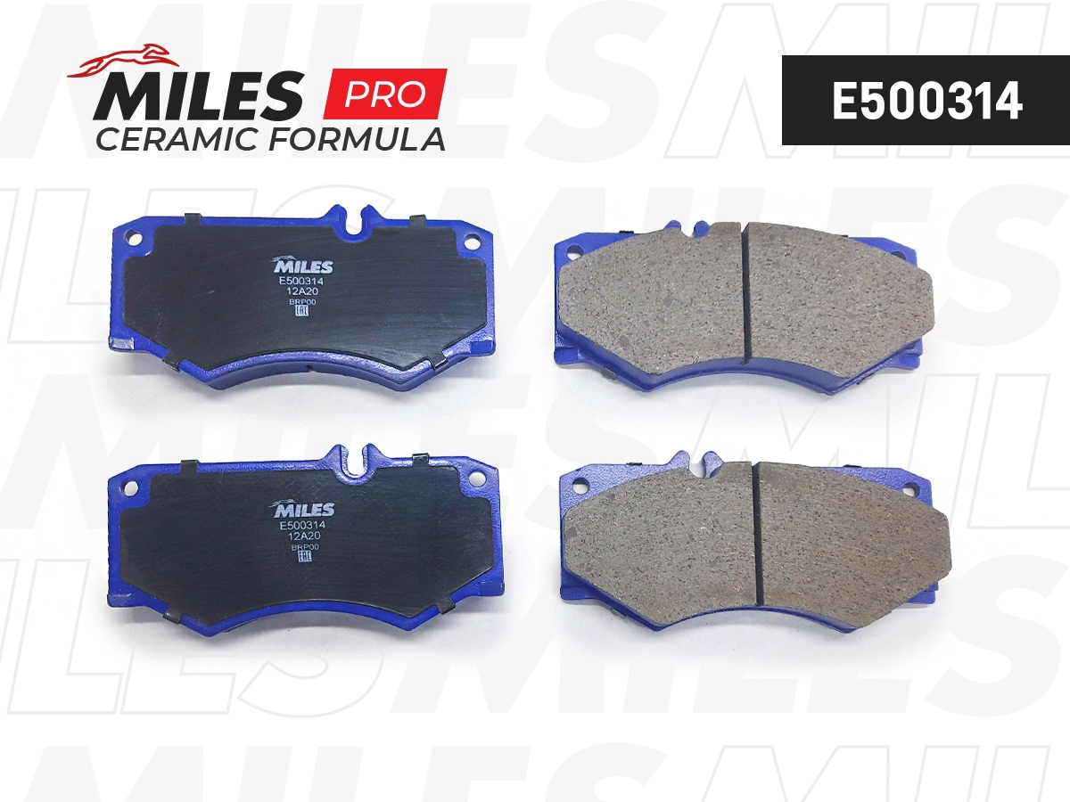 Brake Pad Set, disc brake (E500314)