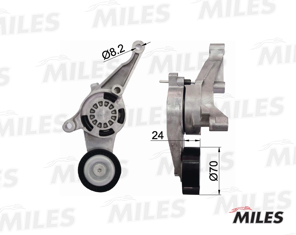 Tensioner Lever, V-ribbed belt