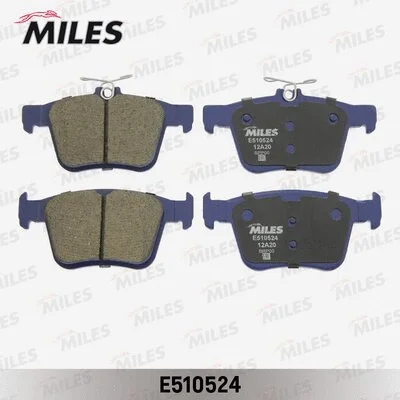 Brake Pad Set, disc brake (E510524)