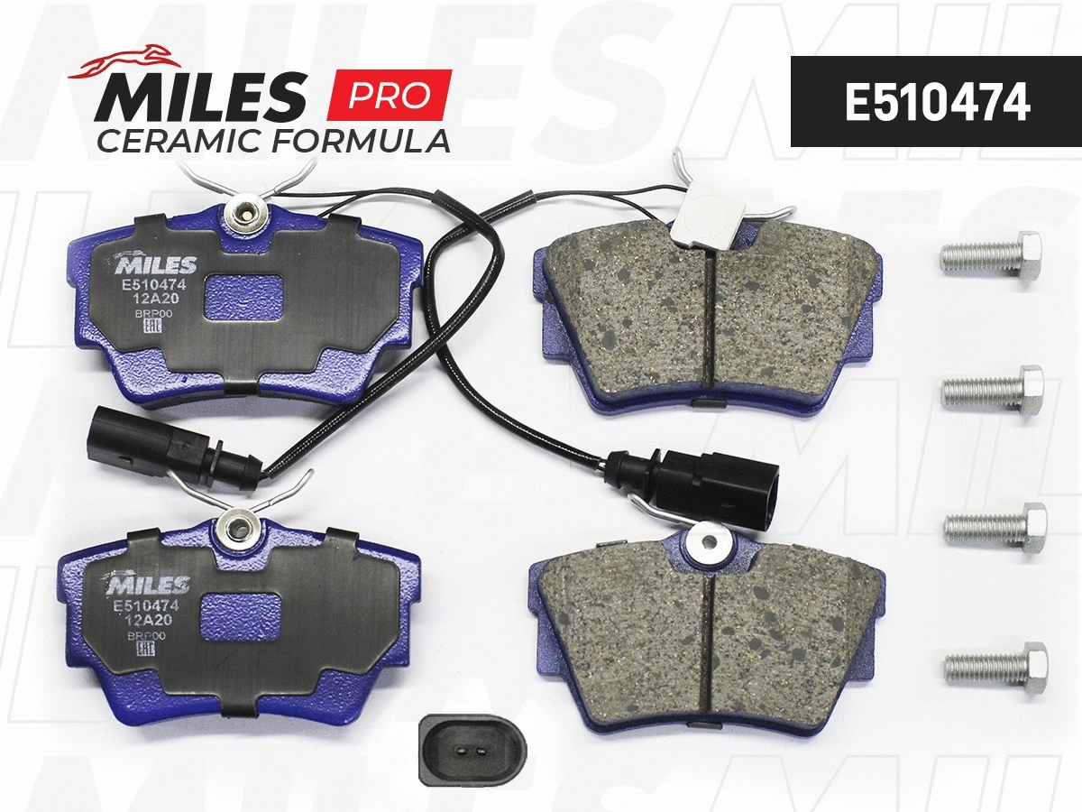 Brake Pad Set, disc brake (E510474)
