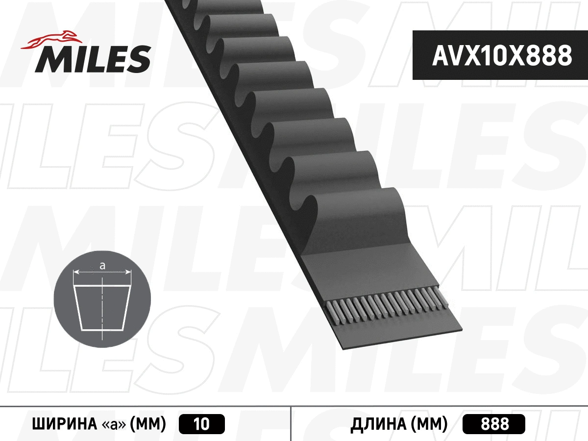 V-Belt (AVX10X888)