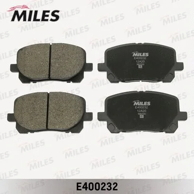 Brake Pad Set, disc brake (E400232)