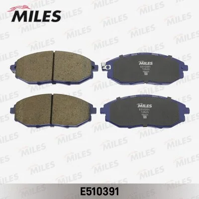 Brake Pad Set, disc brake (E510391)
