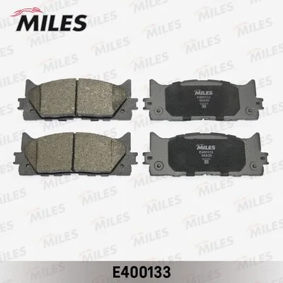 Brake Pad Set, disc brake (E400133)