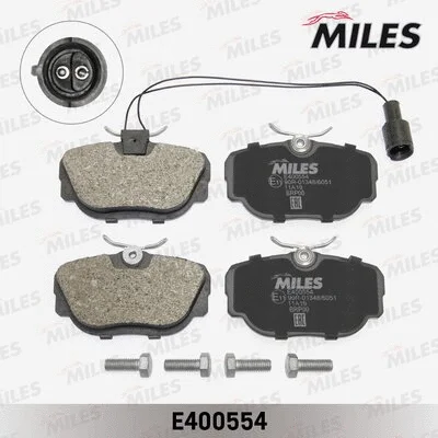 Brake Pad Set, disc brake (E400554)