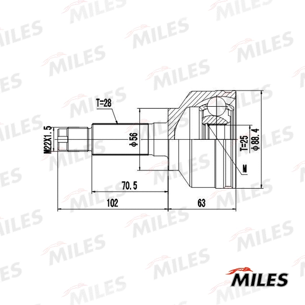 Joint Kit, drive shaft