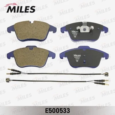 Brake Pad Set, disc brake (E500533)
