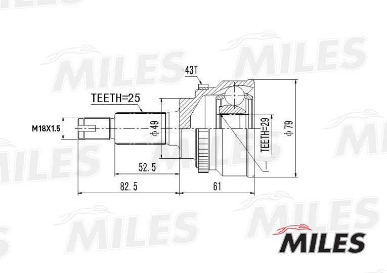 Joint Kit, drive shaft