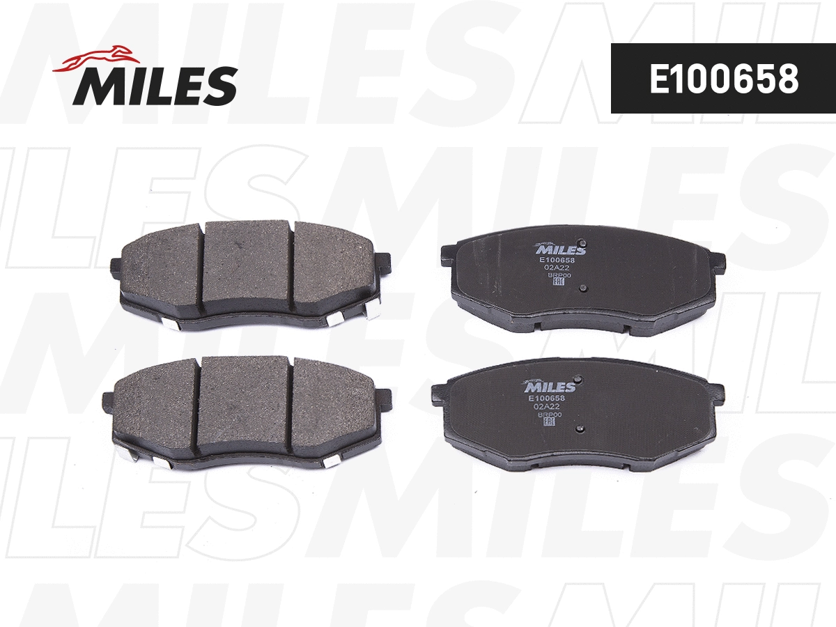 Brake Pad Set, disc brake (E100658)