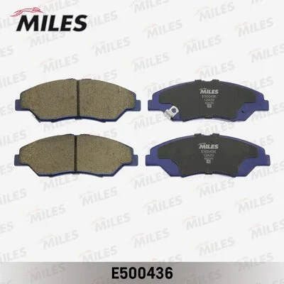 Brake Pad Set, disc brake (E500436)
