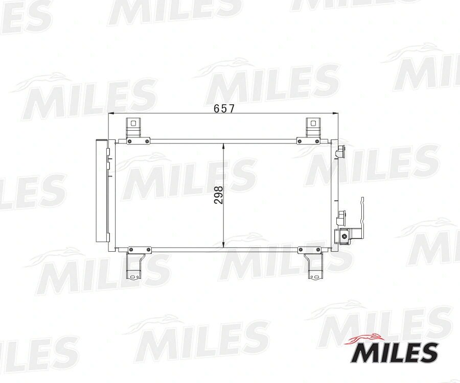 Condenser, air conditioning (ACCB068)