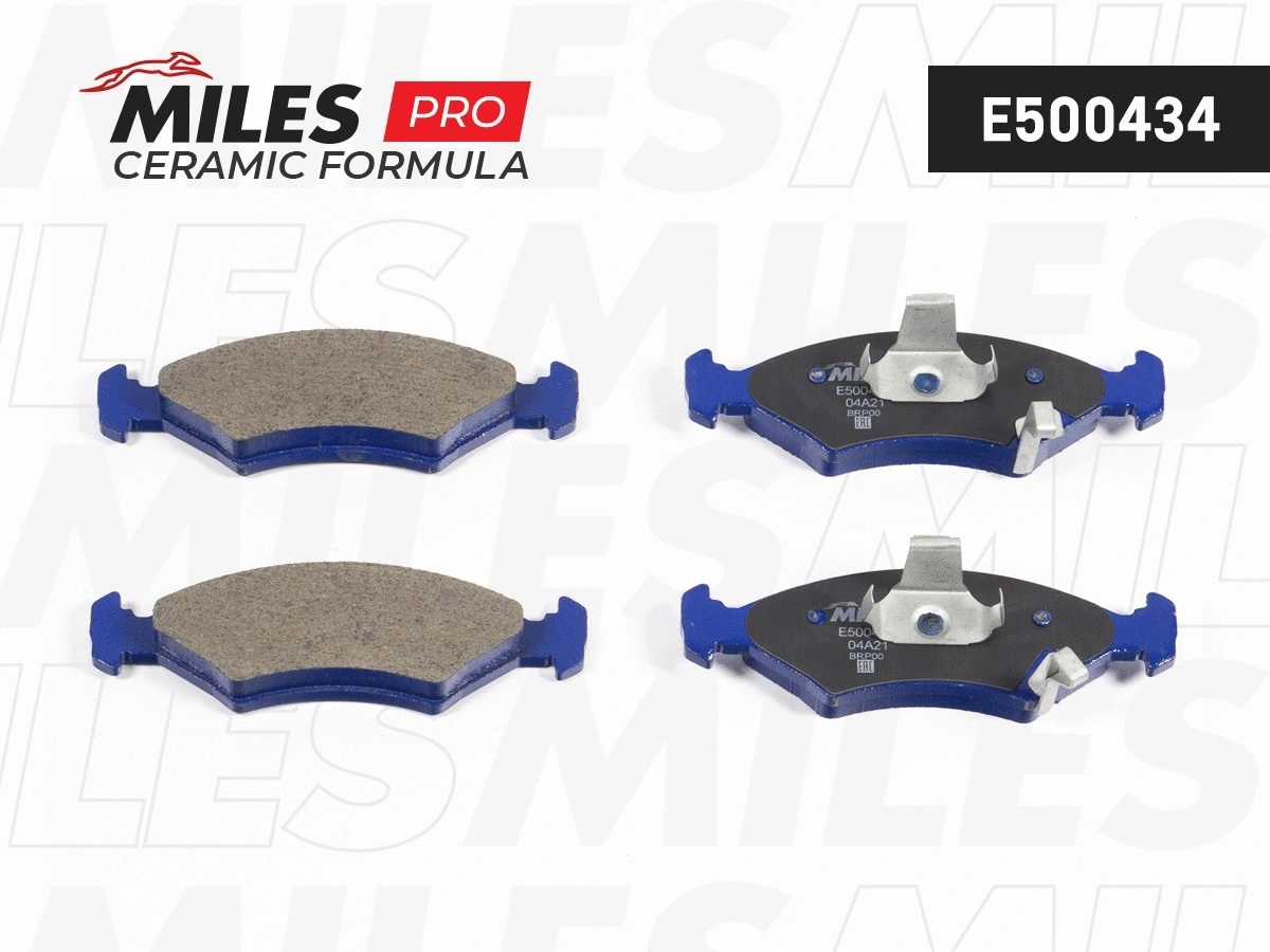 Brake Pad Set, disc brake (E500434)