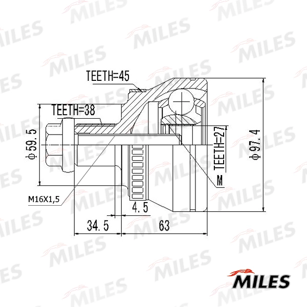 Joint Kit, drive shaft