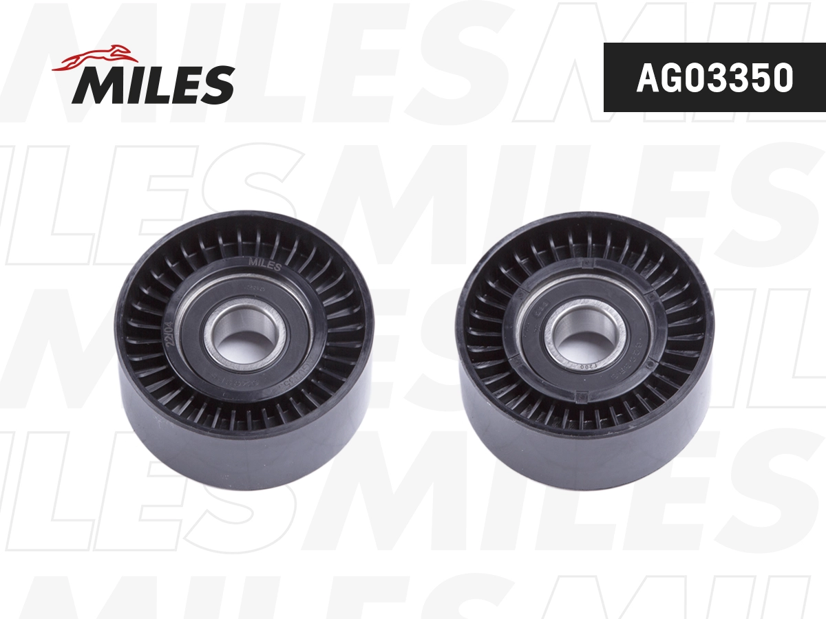 Tensioner Pulley, V-ribbed belt (AG03350)