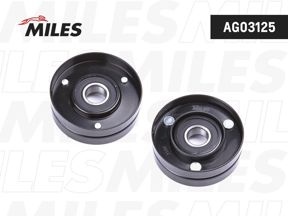 Tensioner Pulley, V-ribbed belt (AG03125)