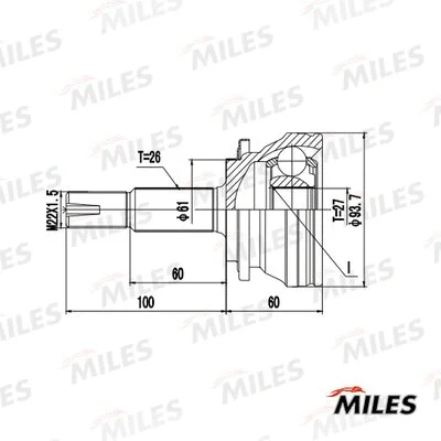 Joint Kit, drive shaft