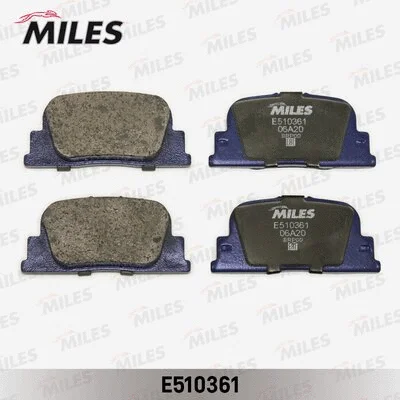Brake Pad Set, disc brake (E510361)