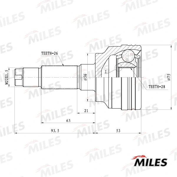 Joint Kit, drive shaft